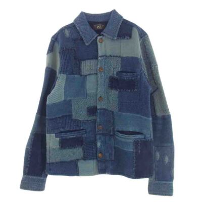 RRL DOUBLE RL Long Sleeve Shirt West Denim In Blue Indigo RRL DOUBLE RL Long Sleeve Shirt West Denim In Blue Indigo