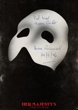 Michael Crawford "PHANTOM OF THE OPERA" Sarah Brightman 1986 London Preview