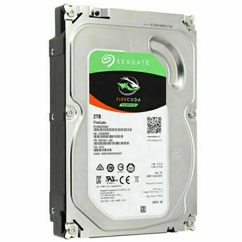 For Seagate FireCuda ST2000DX002 2TB Internal 3.5"SSHD Solid State Hybrid Drive - Bild 2 von 4