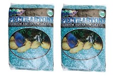 Special Turquoise Aquarium Gravel for Freshwater Aquariums 5-Pound Bag 2 Pack
