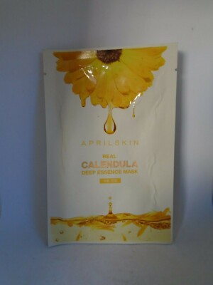 [APRILSKIN] Real Calendula Deep Essence Mask #K-Beauty Water soothing - 1 Sheet