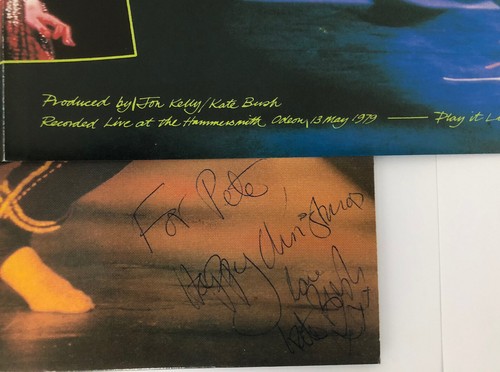 Kate Bush Autographed On Stage, 1979 Japanese Vinyl Import.. - Picture 2 of 8