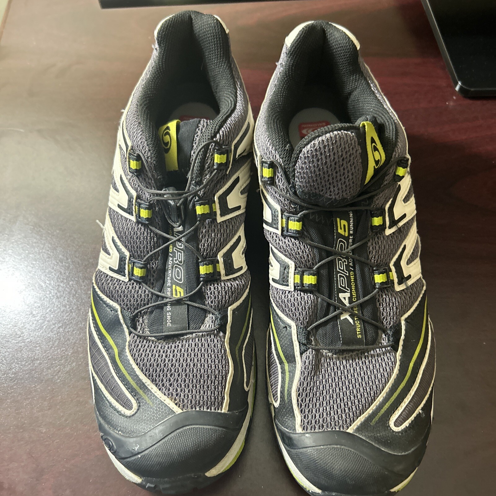 Scarpe donna Salomon XA PRO 5 Clima Shield impermeabili grigio bianco taglia 9 5