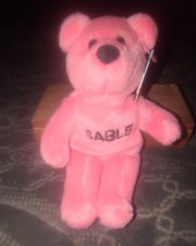 1999 WWF Sable Mini Attitude Bear