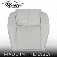 2006 -2010 Fits Jeep Commander Driver Bottom Gray Leather Seat Cover Perforated