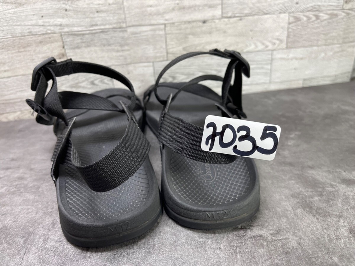 Chaco Sandals Men 12 M Lowdown Shoes Black Slip On Water  display picture 1
