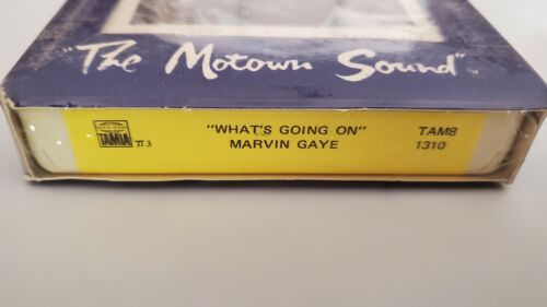 MARVIN GAYE - What's Going On (SEALED 8 track Cassette) Tamla Tam8 1310 Soul R&B - Picture 5 of 7