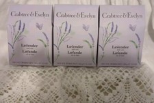 Crabtree Evelyn Lavender Bath Salts 3 Pack Set 3.5 Oz Each