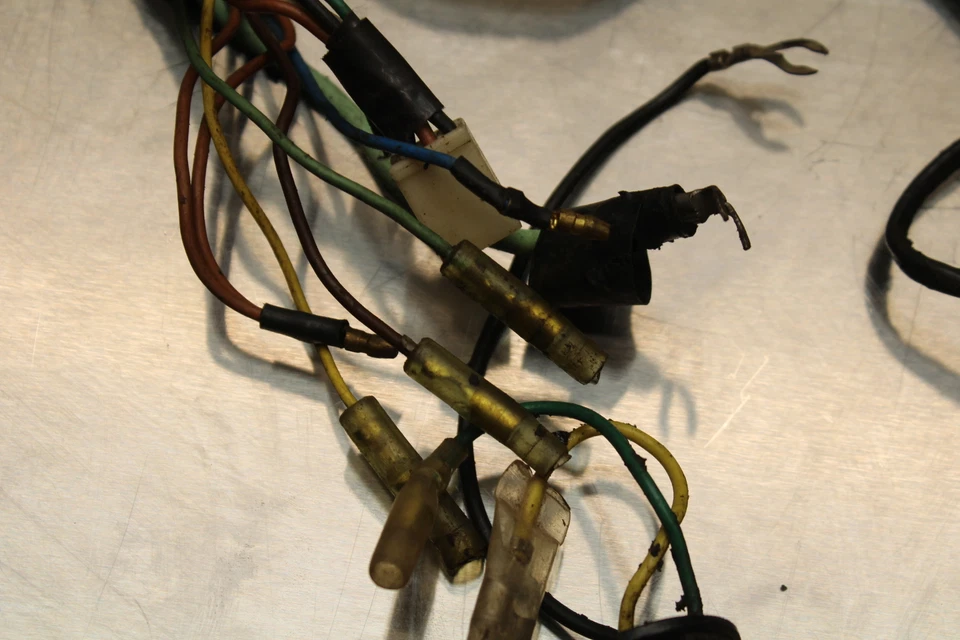 69-70 YAMAHA L5T CHICOTE DE FIOS DO MOTOR PRINCIPAL TEAR DE FIO DO MOTOR BB138 - Imagem 3 de 4