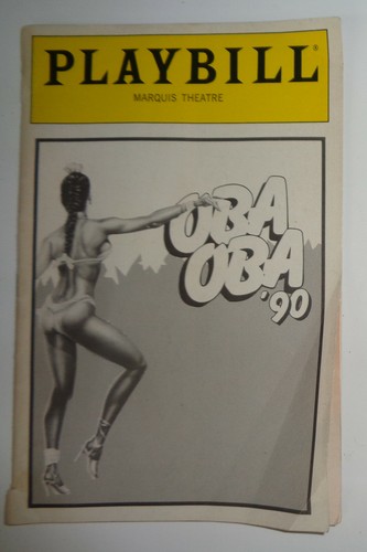 OBA OBA '90 - PLAYBILL - NOCHE DE APERTURA: 15 DE MARZO DE 1990. Extravagancia brasileña - Imagen 1 de 4