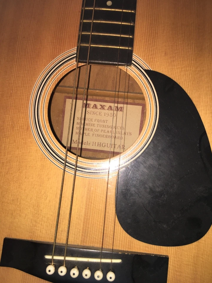 GUITARRA MAXAM 1950 HH-RARA DE COLECCIÓN COLECCIONABLE-SE ENVÍA EL MISMO DÍA HÁBIL  Foto 2 de 4