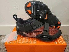 Nike Superrep Cycle Trainers Sneakers Womens 6.5 Black Hyper Crimson CJ0775-008