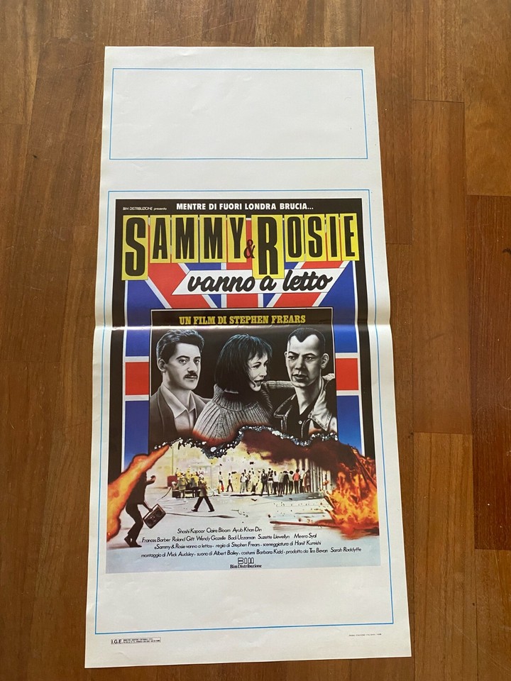 Locandina di Sammy e Rosie vanno a letto (1987)