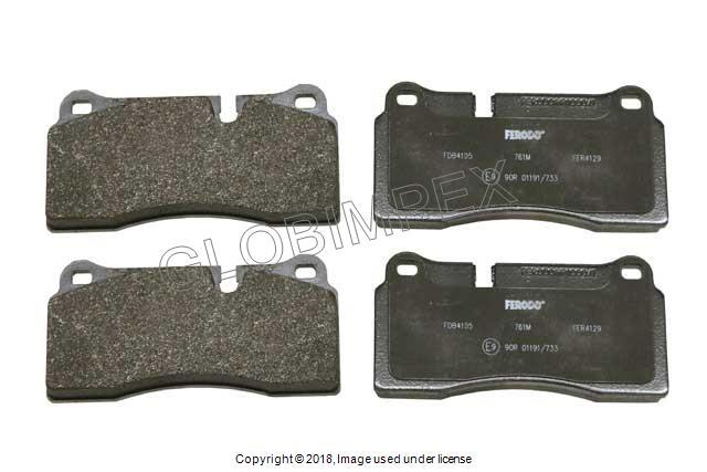 AUDI R8 (2008-2012) Brake Pad Set REAR FERODO OEM + 1 YEAR WARRANTY