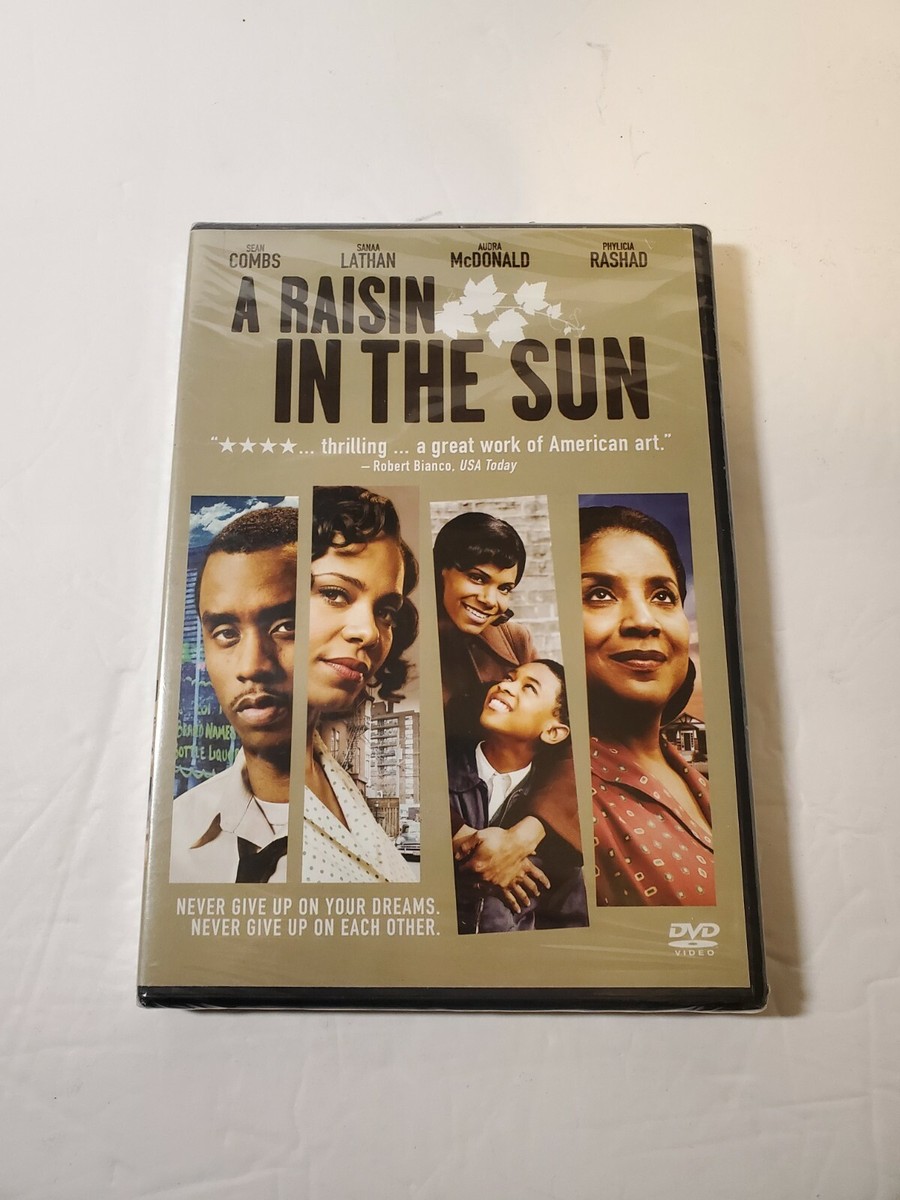 A RAISIN IN THE SUN Sean Combs, Sanaa Lathan, etc. (Sony) 2008 DVD