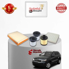 Wartungsset 4 Filter Jeep Grand Cherokee IV 3.0 V6 CRD 184KW 250PS Ab 2013
