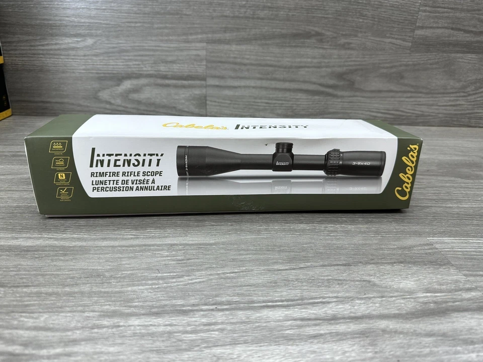 Mira para rifle CABELA'S INTENSIDAD 3-9X40 Foto 2 de 4