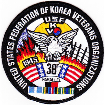 Federation Of Korea Veterans Organizations 38th Parallel Patch