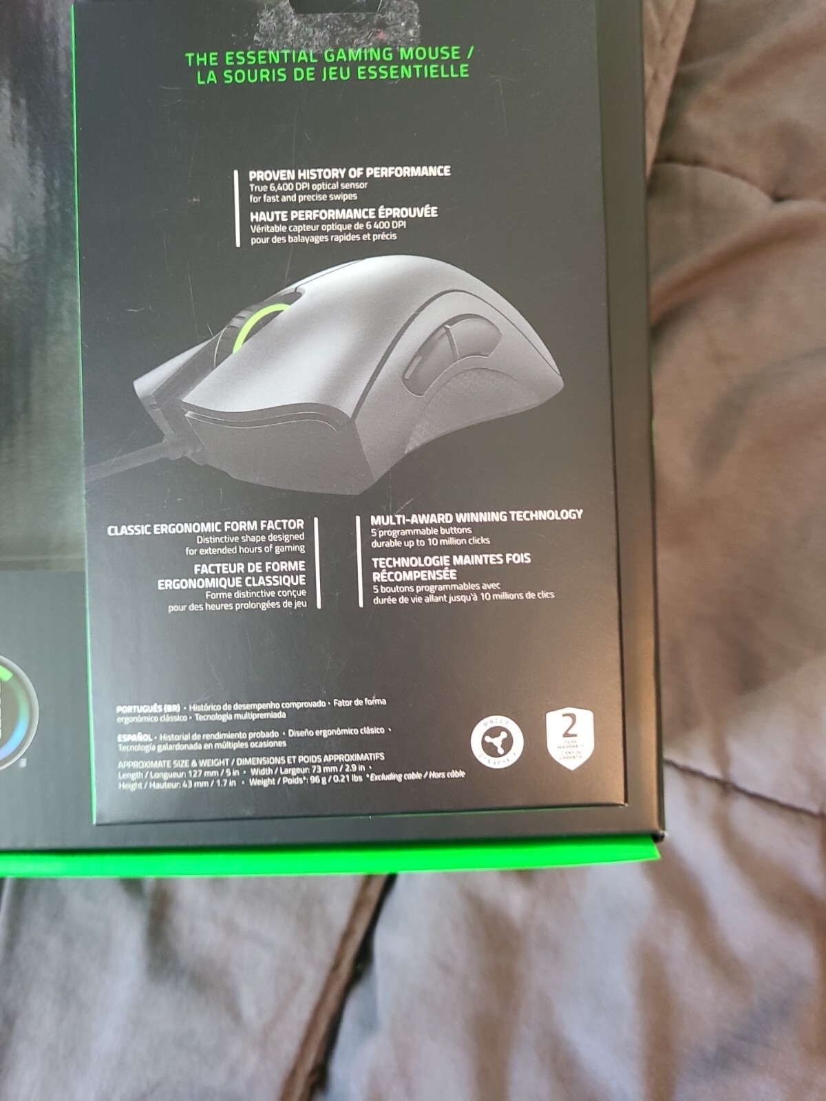 Razer Gaming Accessories Bundle (Headset/Mice/Keyboard/Pad/Switch)