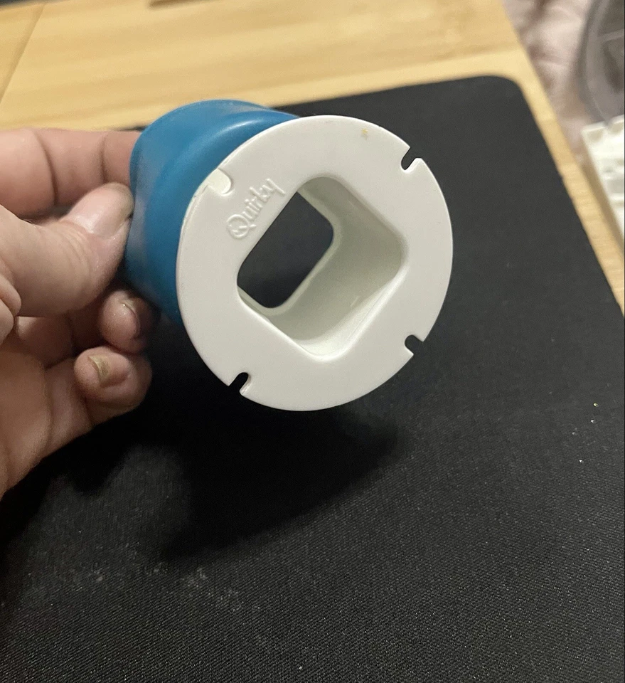 Conjunto de 2 envoltórios de cabo Powercurl peculiares usados mini POP azul-petróleo - Imagem 3 de 4