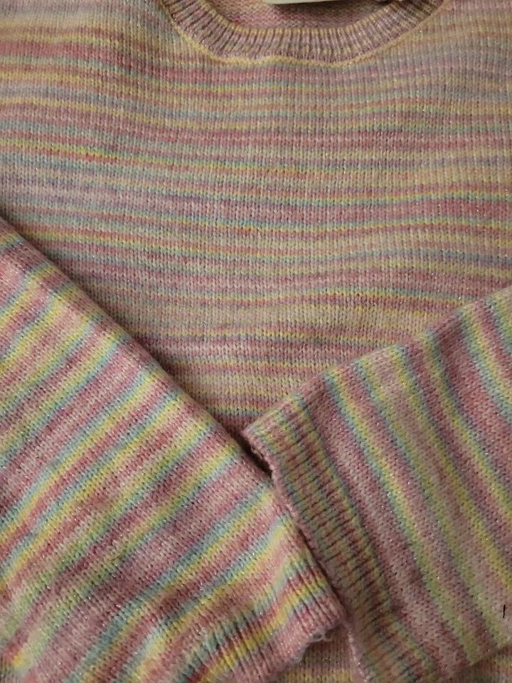 Suéter Place multicolor para niña talla mediana Foto 2 de 4