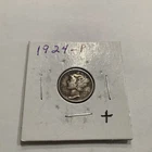1924 P Mercury Silver Dime Exact Coin Shown- Being Shipped Without Its Holder ￼