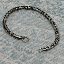Authentic Trollbeads Bracelet 5.9 inch/15 cm Actual length is 5.25 inch/13 cm 
