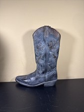 Bota Western Oak Tree Capistrano Negra Teca Ozidizada Mujer Talla 9