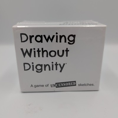 Drawing Without Dignity : A Game of Uncensored Sketches Adult Pictionary NEW 