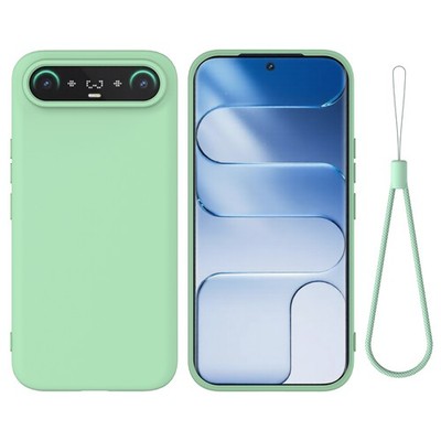 For Tecno Camon Slim 4G, Luxury Soft Liquid Silicone Skin Touch Feel Cover Case