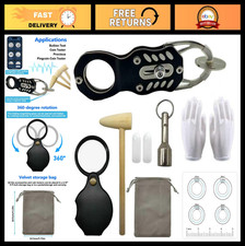 Portable Coin Tester Kit for Gold Silver - Ping Sound Testing Size Analysis