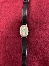 Vtg Carriage Timex Womens Watch Silver Tone G...