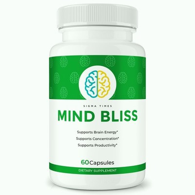 Mind Bliss Capsules, MindBliss Brain Health Support Supplement Pills 60ct