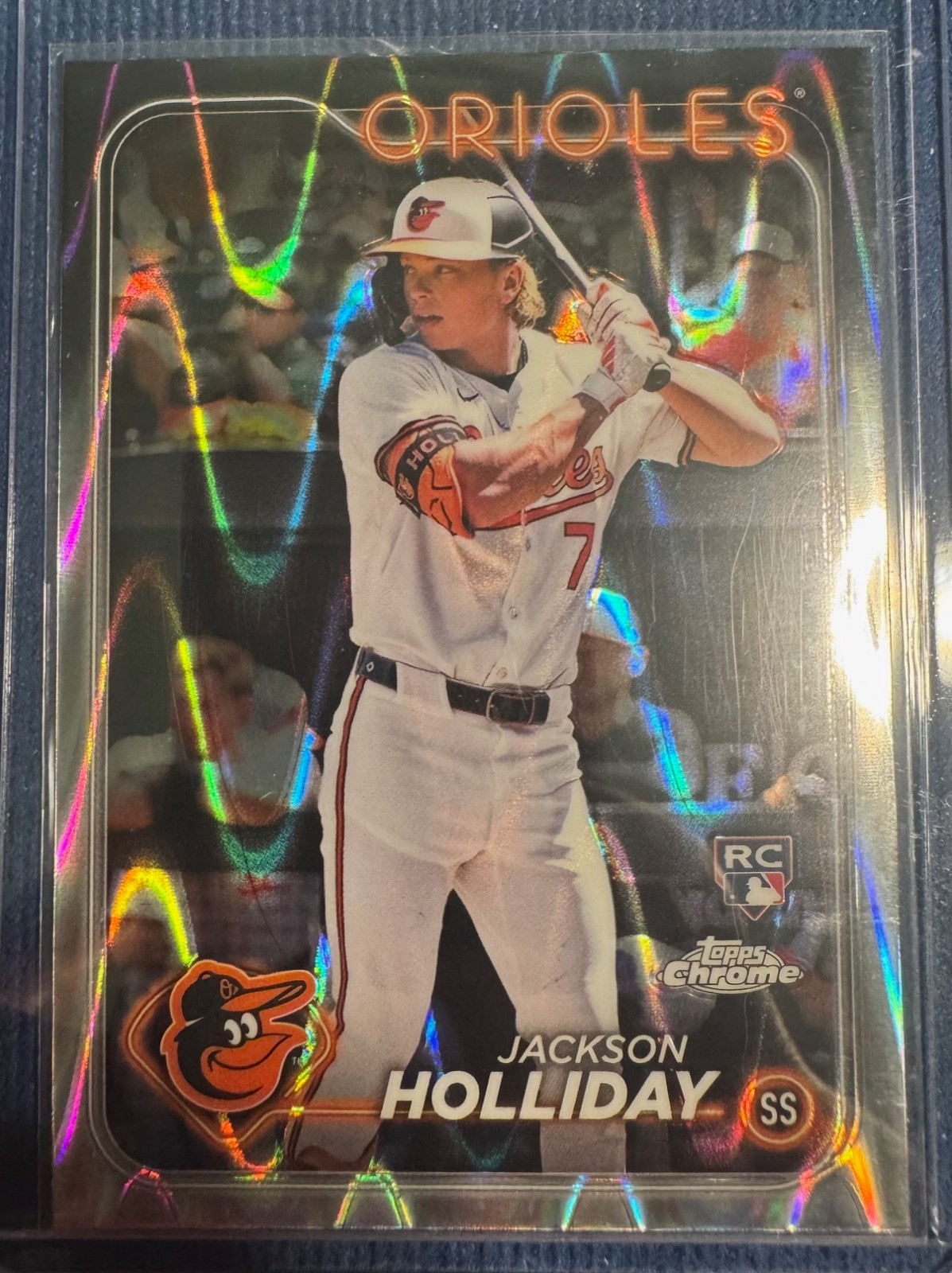 2024 Topps Chrome - Jackson Holliday #88 RayWave Refractor (RC)