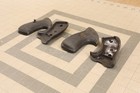 Pachmayr Presentational/Compact Rubber Grips for S&W K frame Round Butt Revolver — photo 4