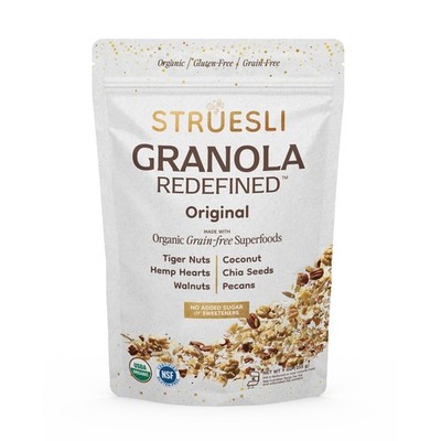 Struesli Original Organic Granola, Grain & Gluten Free, 9 Ounce (Pack of 1)