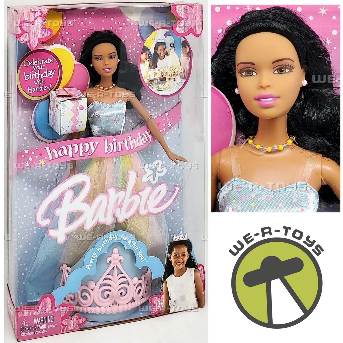 Mattel Barbie 2005 Year Manufactured Happy Birthday Barbie Dolls