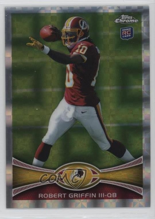 2012 Topps Chrome Retail X-Fractor Robert Griffin III #200 14dh