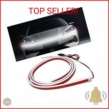 71 Inch Exterior Car LED Hood Light Strip, 12V Dynamic Scan Start Up Daytime Run