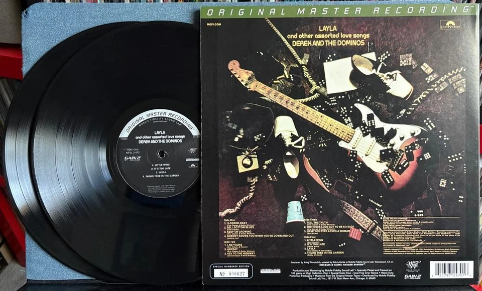DEREK +THE DOMINOS LAYLA~LIMITED 2017 MFSL 180g AUDIOPHILE NUMBERED 2-LP~CLAPTON Foto 2 de 3