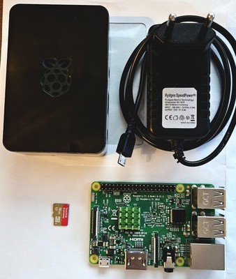 Raspberry Pi 3 Model B v1.2 Set | Gehäuse | Netzteil | 16GB SanDisk Extreme