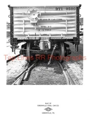 Detroit Toledo & Ironton 9500 Gondola End View Greenville Steel NEW 8x10 PHOTO