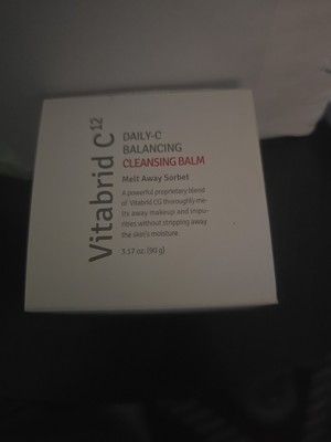 Vitabrid C12 Daily-C Balancing Cleansing Balm   3.17 Oz   EXPIRED 05/2022