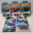 Hot Wheels Lot Of 5 Carded Vintage And New Sealed Mustang Bronco Coupe Clip
