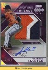 2016 Panini Elite Extra Edition Purple 23/25 Francis Martes Auto READ 4z4