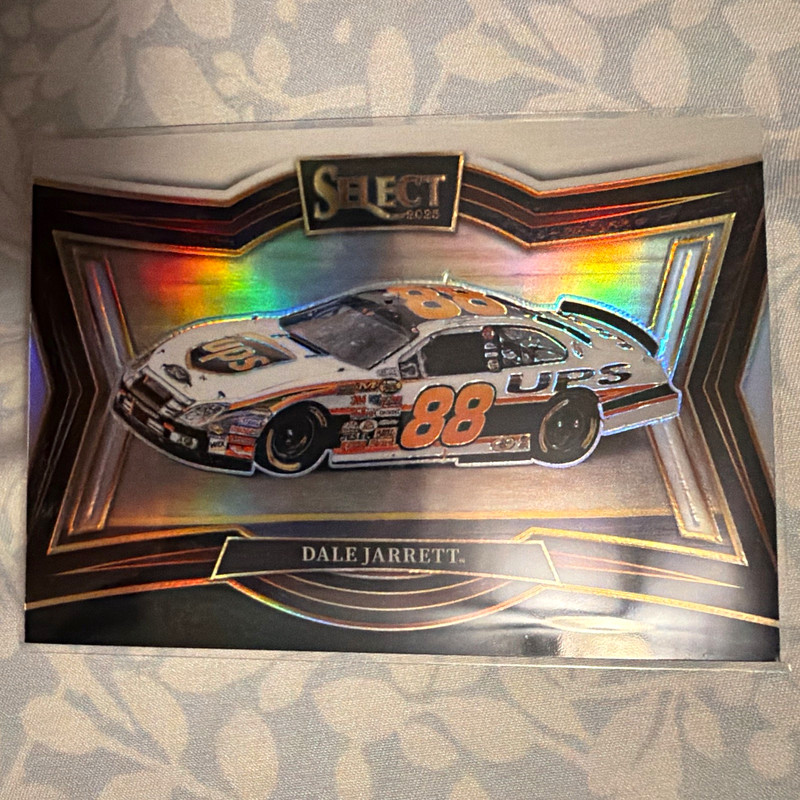 Panini 2025 Select Racing Dale Jarrett Pit Road Prizm #124 Serial #/149