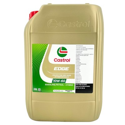 Castrol EDGE 10W-60/ 20 L  Kan. + AH  (ehemals Supercar) VW 501 01/ 505 00 BMW M