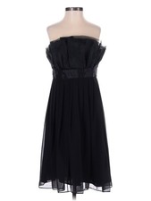 White House Black Market Women Black Cocktail Dress 2