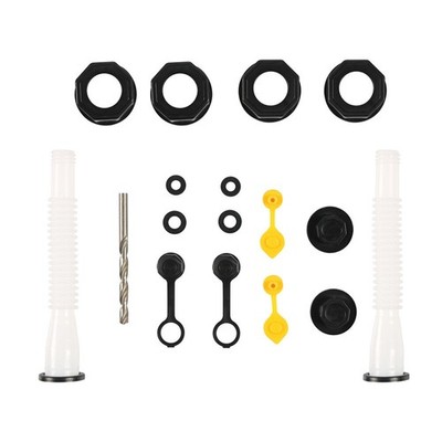 For 1/2/5/10 Plastic Gas Cans Caps Replacement Gas Can Spout Kit *bn