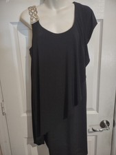 Betsy & Adam Black Shift Dress 14. Holiday Sale $24.99 To $19.99